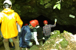 樹海洞窟探検